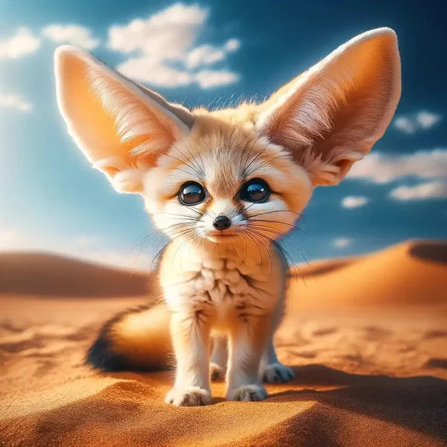 Cute Fennec Fox Image