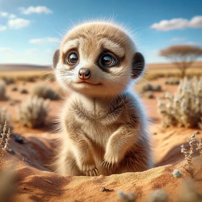 Cute Meerkat Image