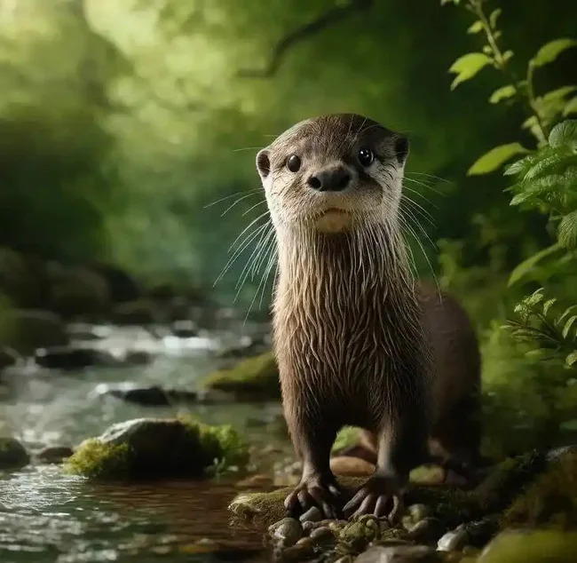 Cute Otter Image