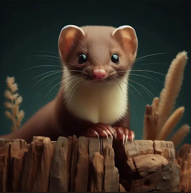 Cute Weasel Image